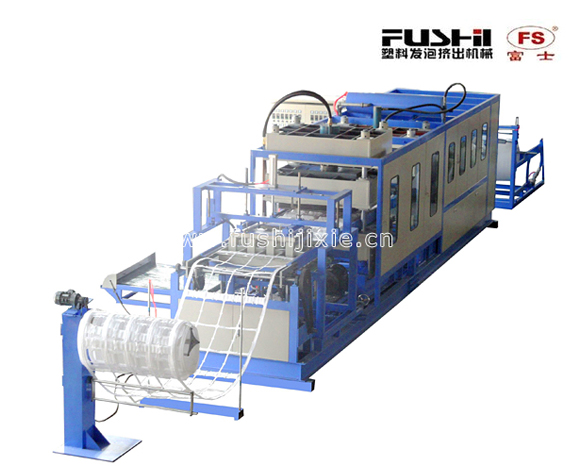 automatic vacuum forming machine & cutting machine